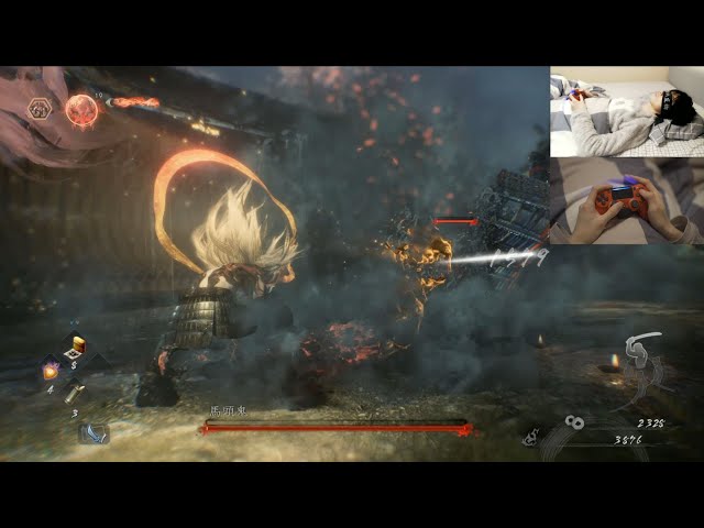 仁王2 - 蒙眼过第一关boss | nioh2 - kill first boss blindfolded